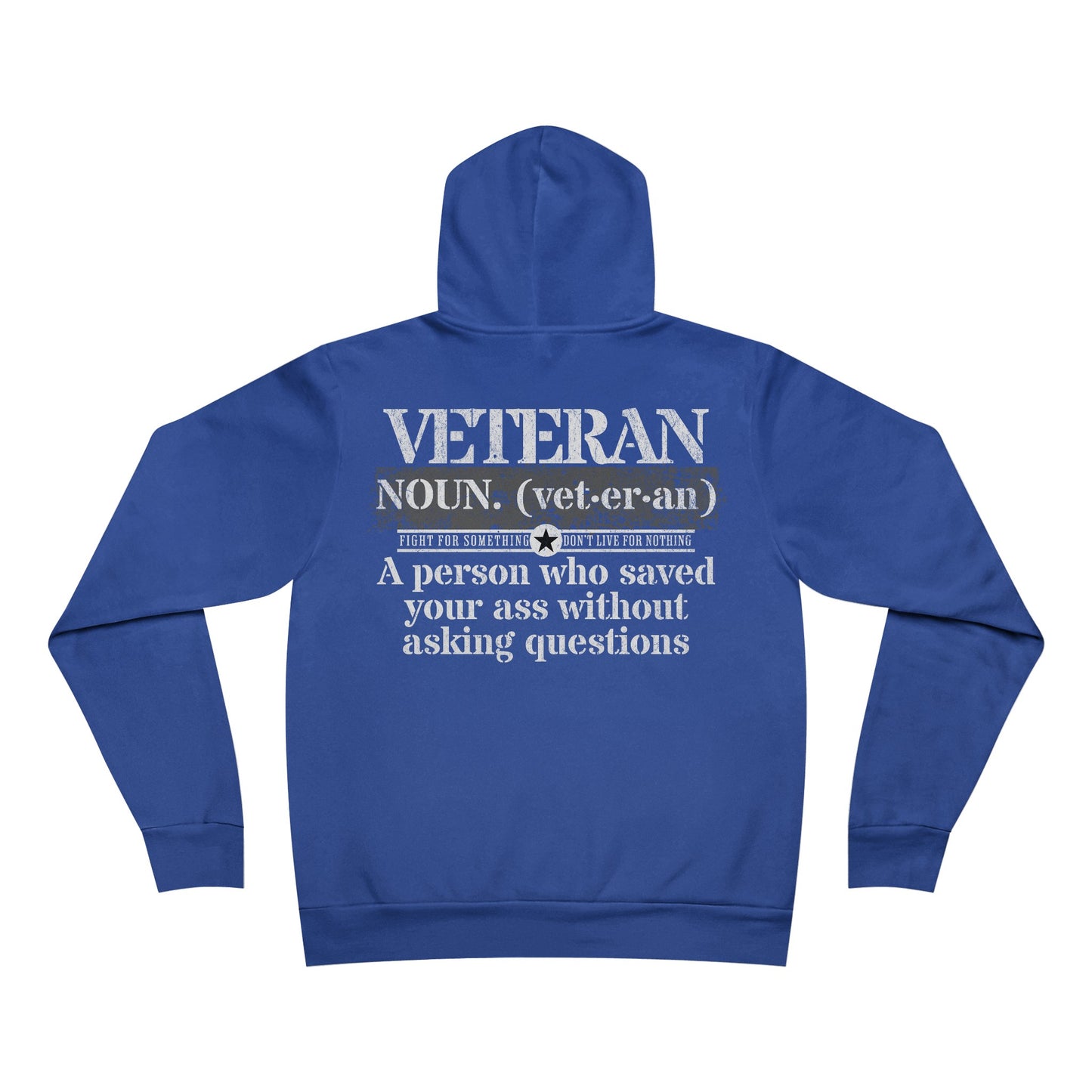 Veteran Sponge Fleece Pullover Hoodie