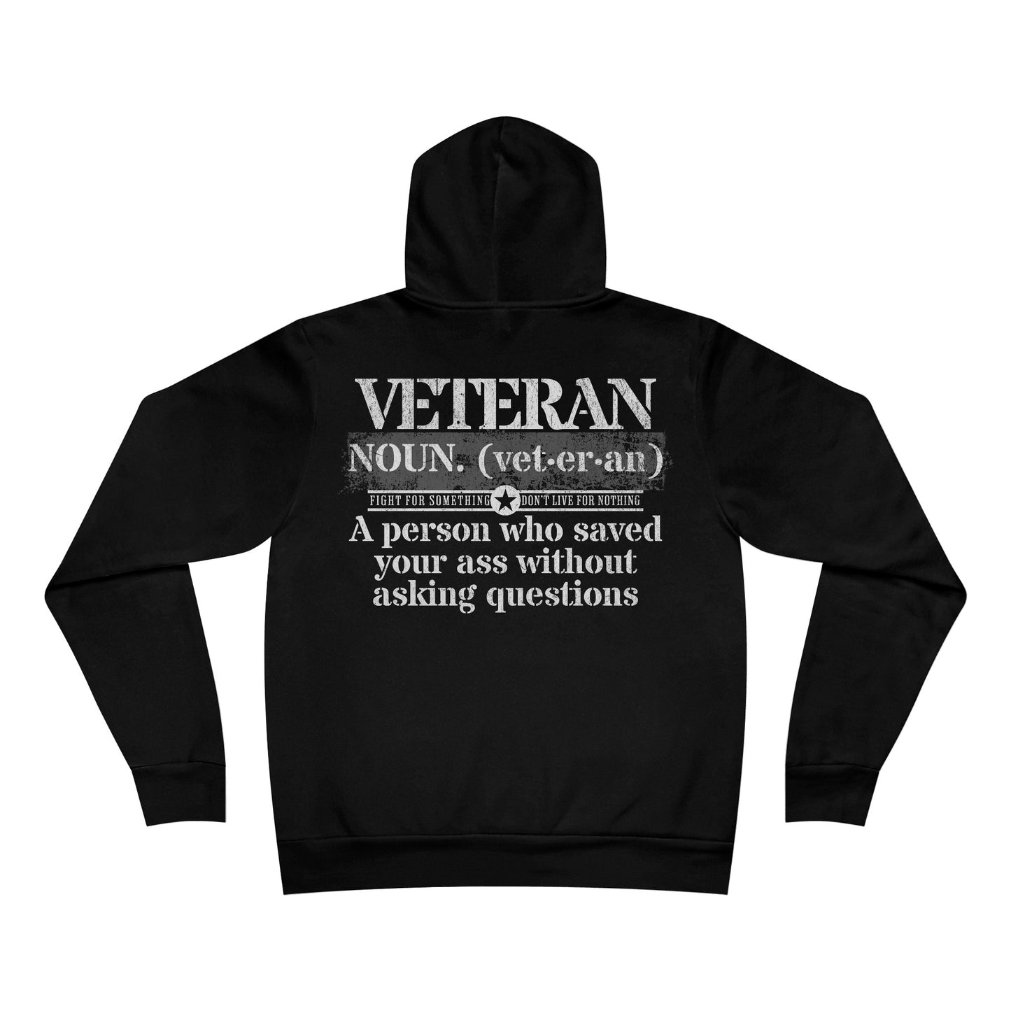 Veteran Sponge Fleece Pullover Hoodie