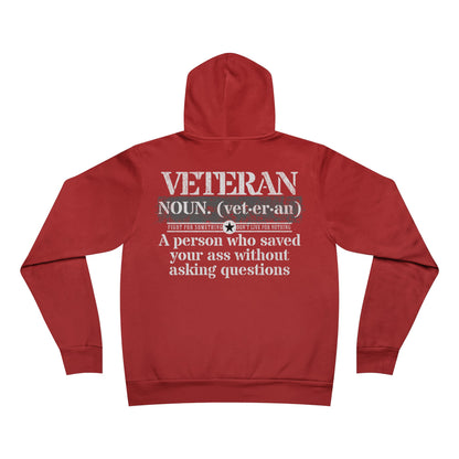 Veteran Sponge Fleece Pullover Hoodie