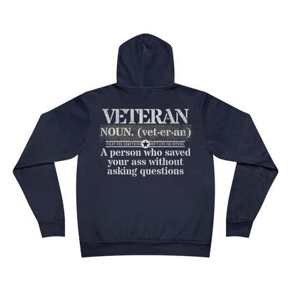 Veteran Sponge Fleece Pullover Hoodie