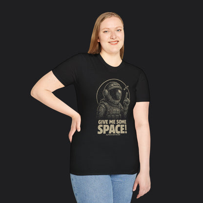 Give Me Some Space Force Tee — Funny Military Humor Veteran T-Shirt