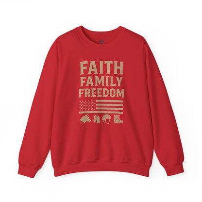 Faith Family Freedom Sweater
