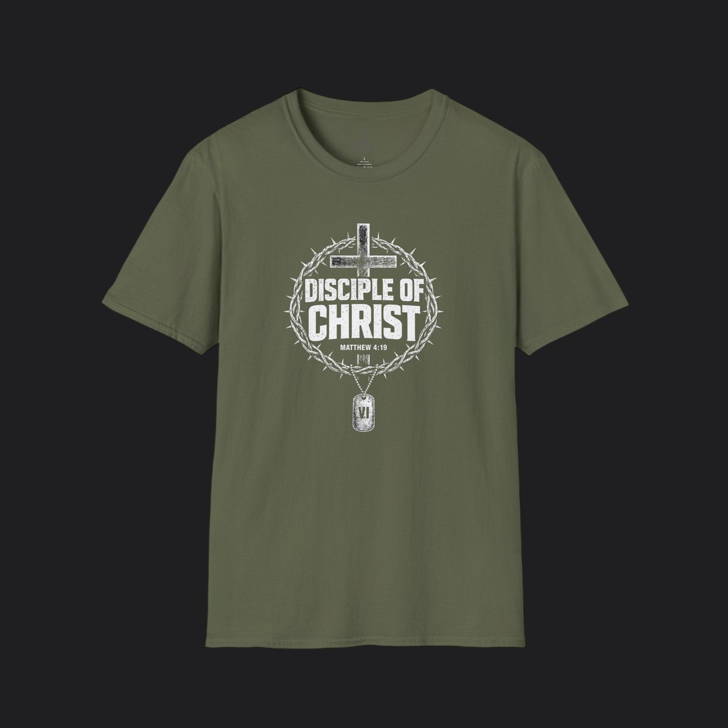 Disciple of Christ Tee — Christian Faith Cross T-Shirt