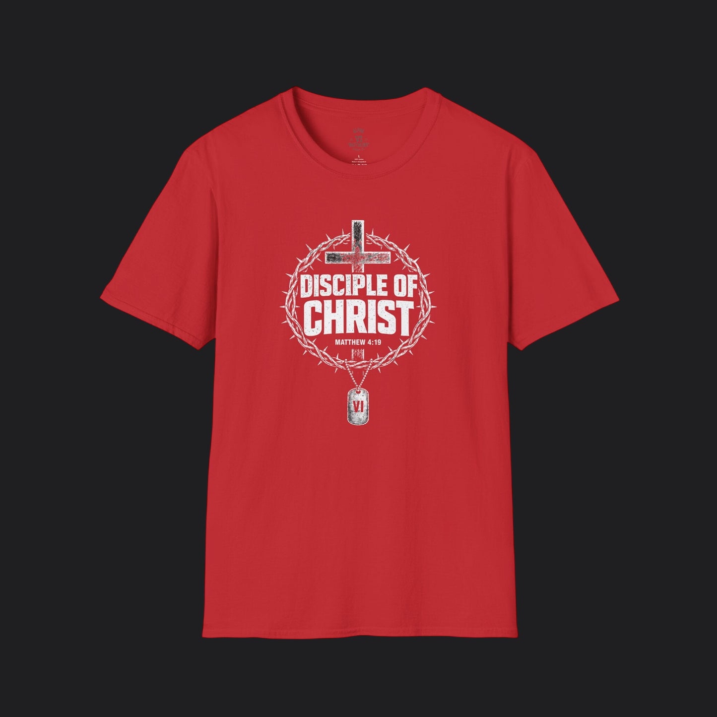 Disciple of Christ Tee — Christian Faith Cross T-Shirt