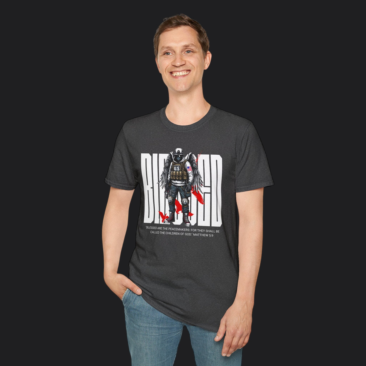 Blessed Peacemakers Streetwear Tee