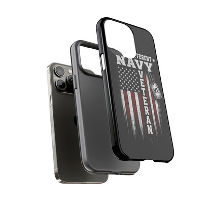 Built Different Navy Veteran Tough Phone Case