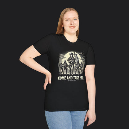 Come and Take Her Lady Liberty Tee