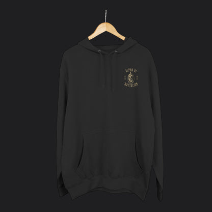Nobody Cares Work Harder Hoodie — Veteran Motivational Premium Pullover