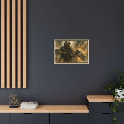 Copy of Matte Canvas, Framed (Multi-color)
