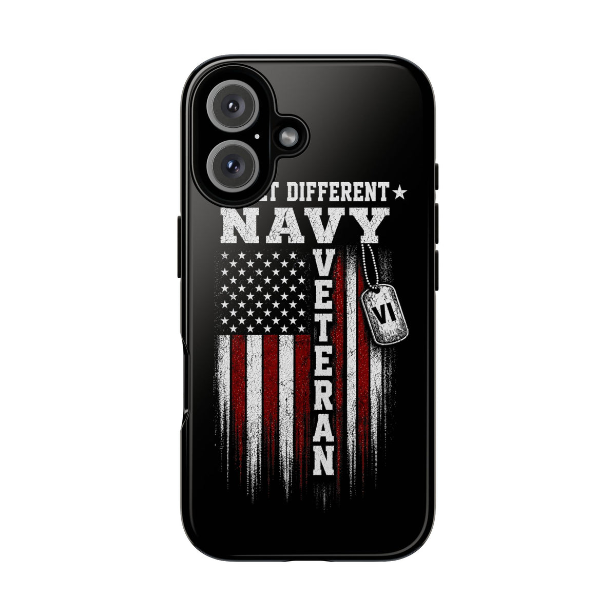 Built Different Navy Veteran Tough Phone Case