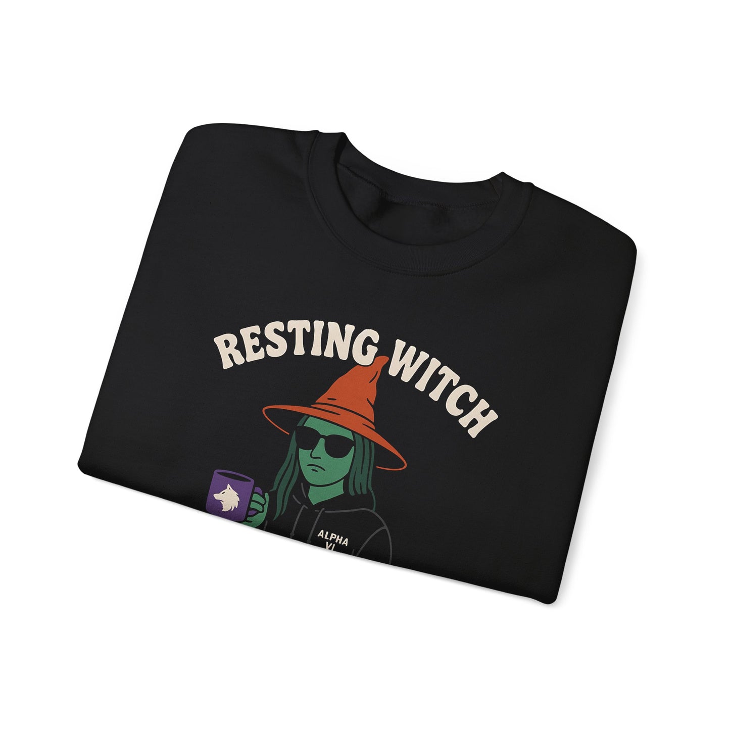 Resting Witch Mission Ready Sweater