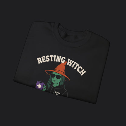 Resting Witch Mission Ready Sweater