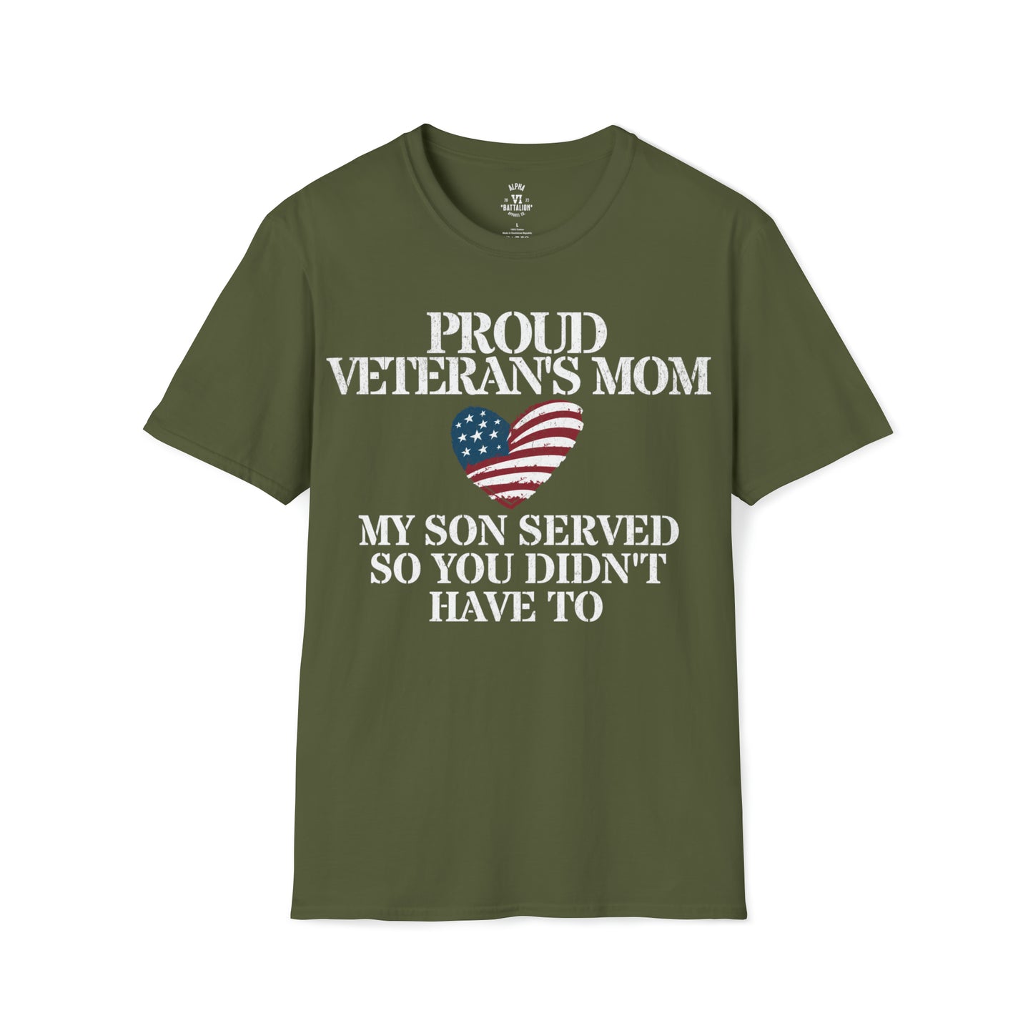 Proud Mom of VET - Son Served Tee