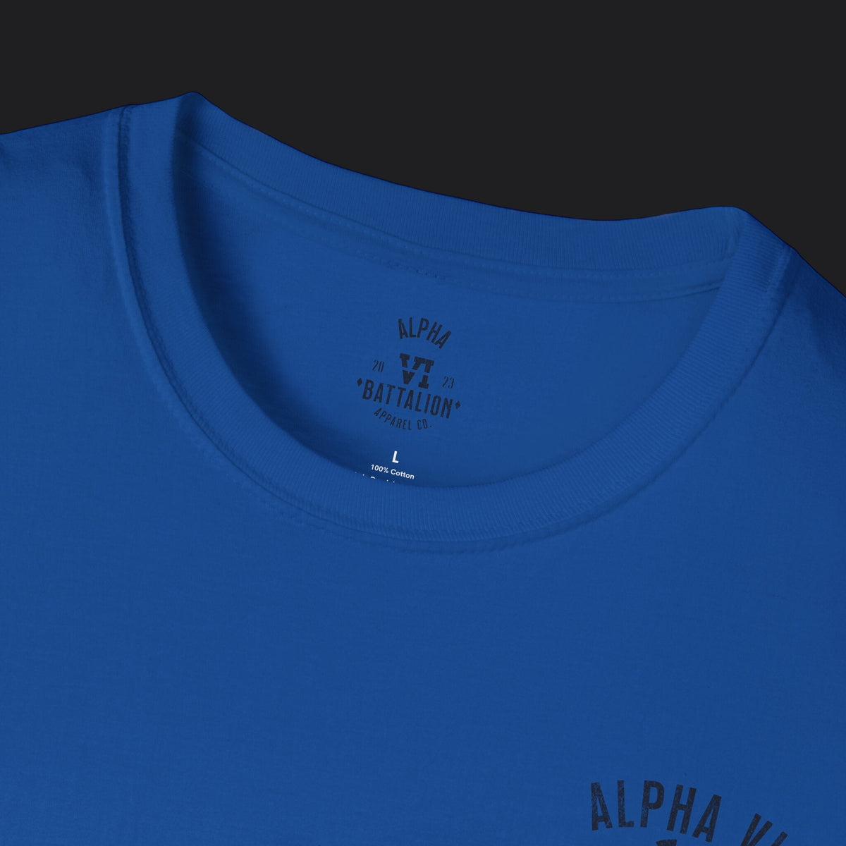 VET DAD Always Night Op Ready Tee — Black Text