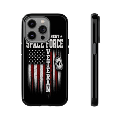 Built Different Space Force Veteran Tough Phone Case