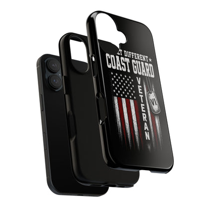 Built Different Coast Guard Veteran Tough Phone Case