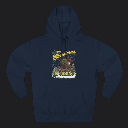 Rucking Rudolph: Christmas Is Coming Hoodie