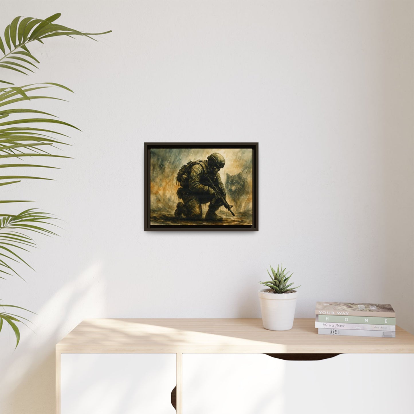 Loyalty in the Shadows Canvas Art – Alpha VI Signature Series
