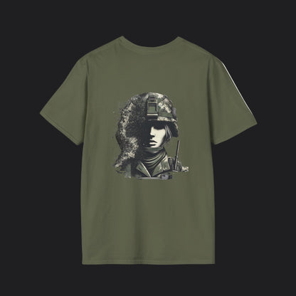 Save the Veterans Disintegration Edition Female — Veteran Awareness T-Shirt