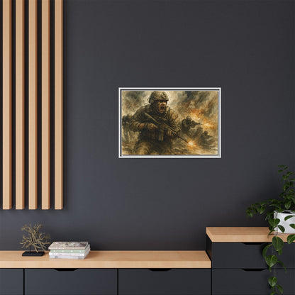 Copy of Matte Canvas, Framed (Multi-color)