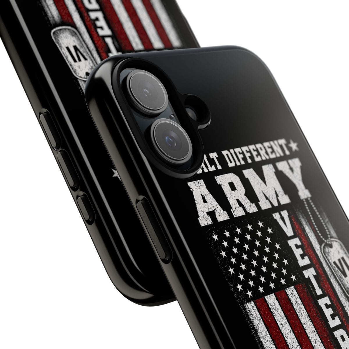 Built Different Army Veteran Tough Phone Case
