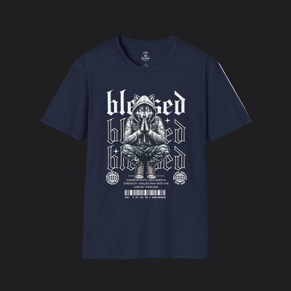 Blessed Tee — Christian Faith Veteran Military Pride T-Shirt