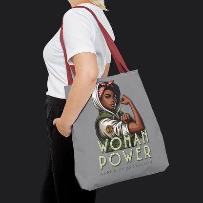 Rosie the Riveter Heritage Edition Tote Bag — Vintage Women's Empowerment Canvas Bag