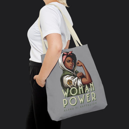 Rosie the Riveter Heritage Edition Tote Bag — Vintage Women's Empowerment Canvas Bag