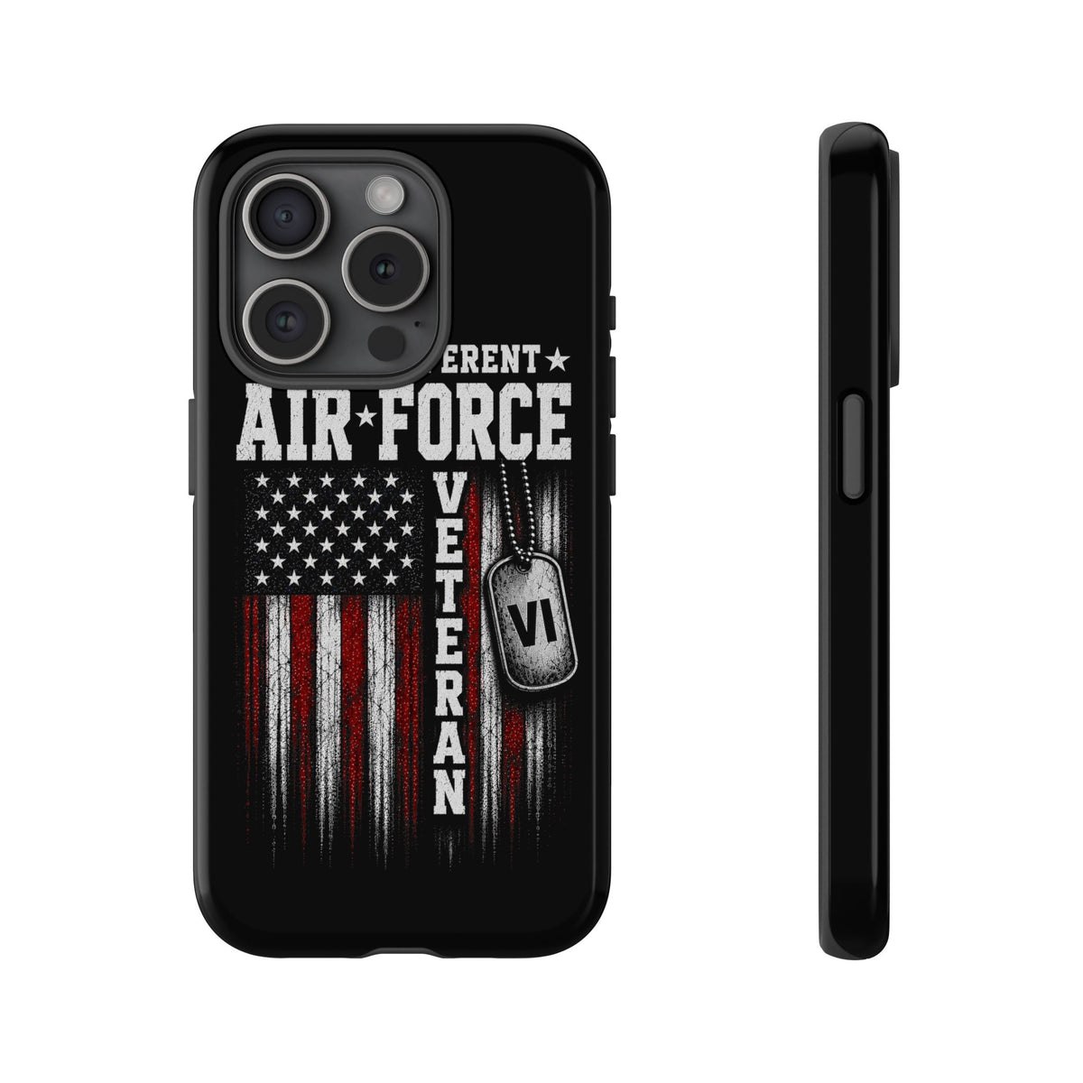 Built Different Air Force Veteran Tough Phone Case