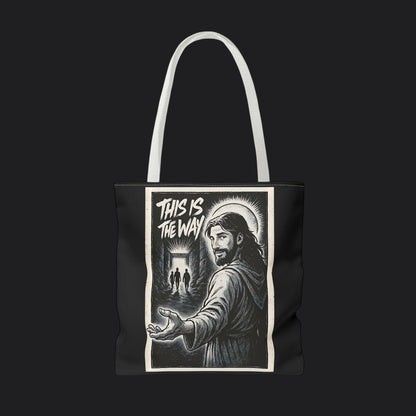 This is the Way Tote Bag — Military Lifestyle Veteran Canvas Bag
