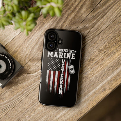 Built Different Marine Veteran Tough Phone Case