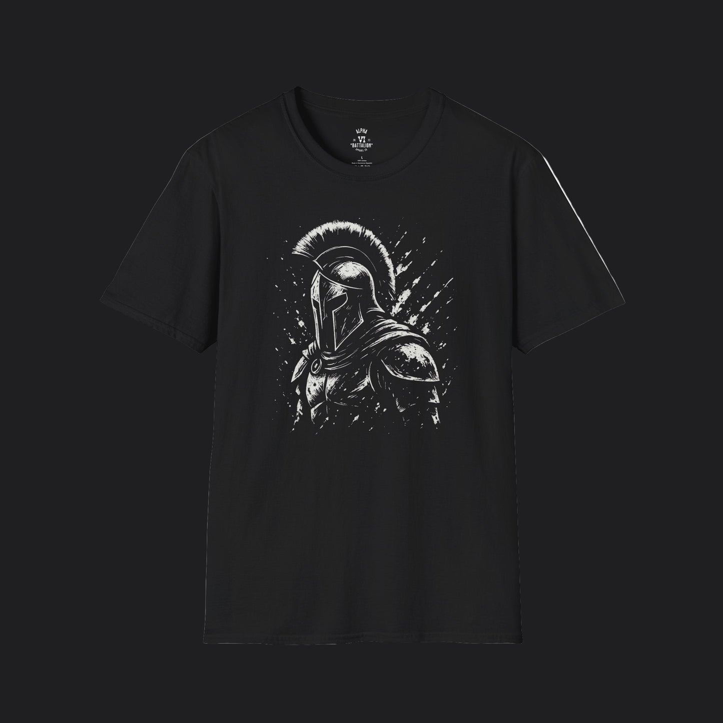 Spartan – Splat Background Tee