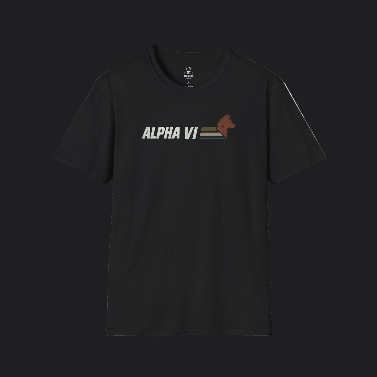 Alpha VI Battalion Wolf Emblem Tee