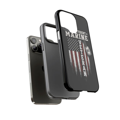 Built Different Marine Veteran Tough Phone Case