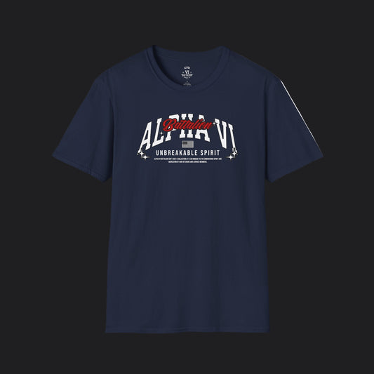 Alpha VI Battalion Unbreakable Spirit Tee — Veteran Resilience T-Shirt