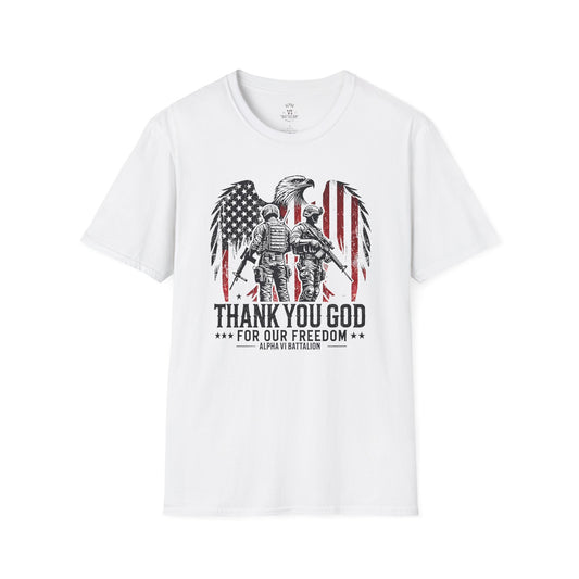Thank You God for Our Freedom Tee