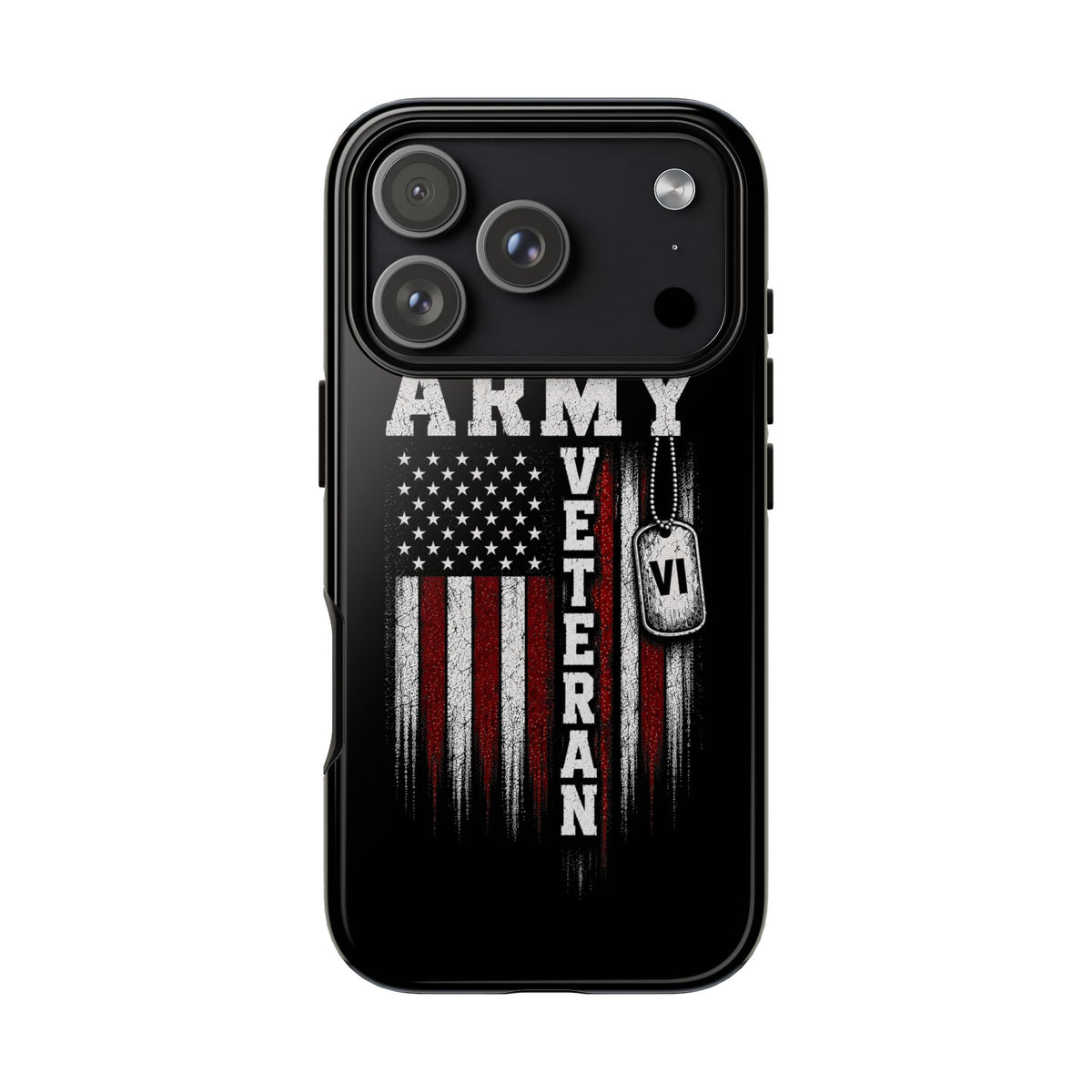 Built Different Army Veteran Tough Phone Case