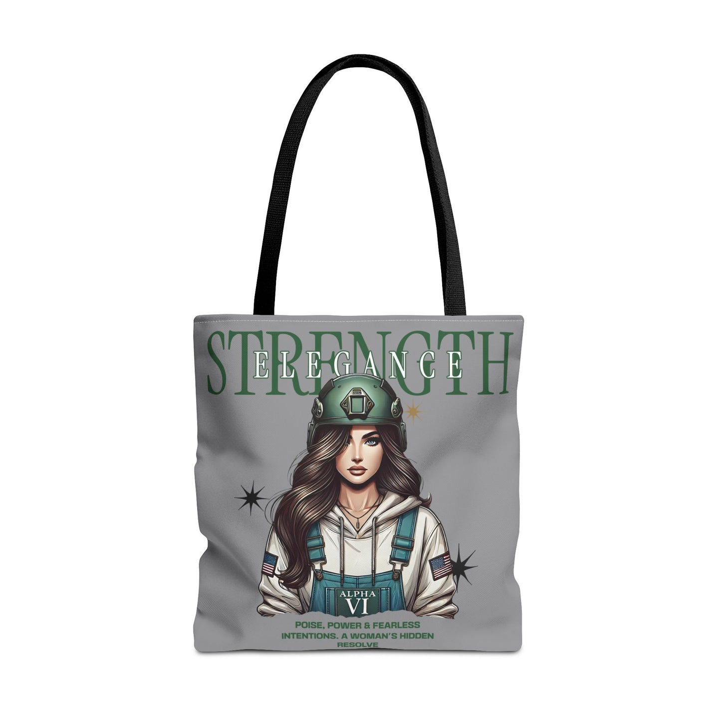 Strength & Elegance Tote Bag