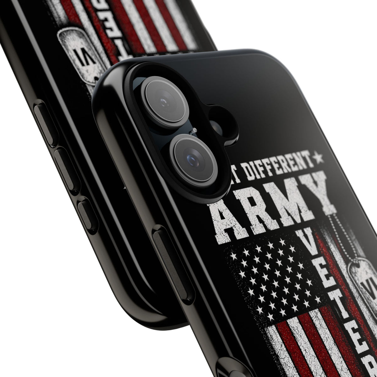 Built Different Army Veteran Tough Phone Case