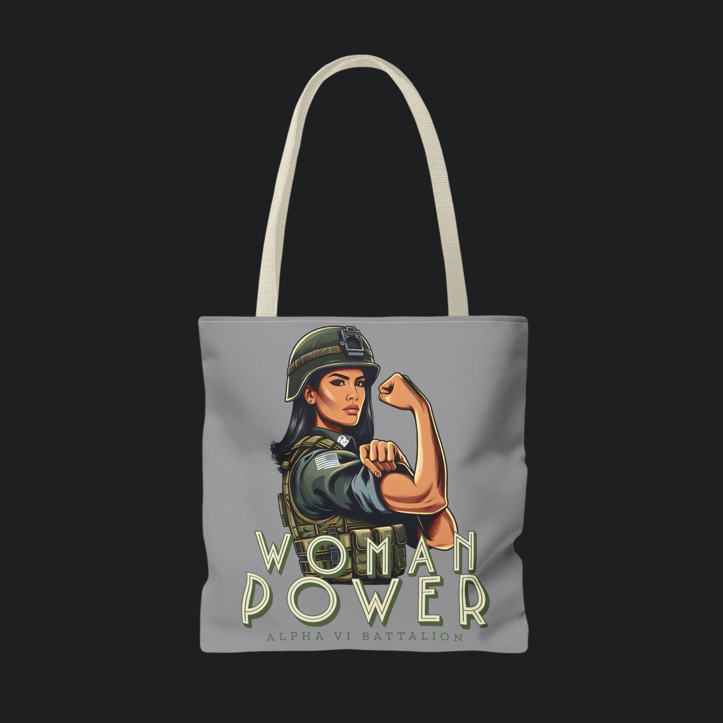 Rosie the Riveter Spirit Edition Tote Bag — Women's Empowerment Canvas Bag