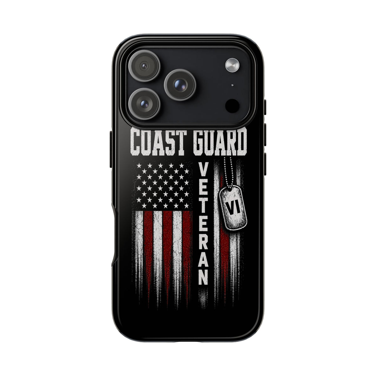 Built Different Coast Guard Veteran Tough Phone Case