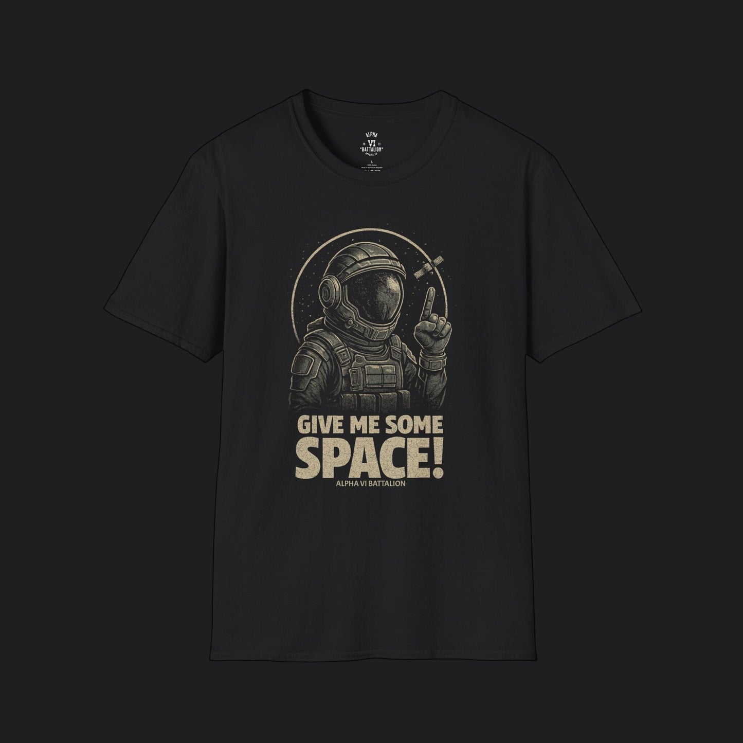 Give Me Some Space Force Tee — Funny Military Humor Veteran T-Shirt