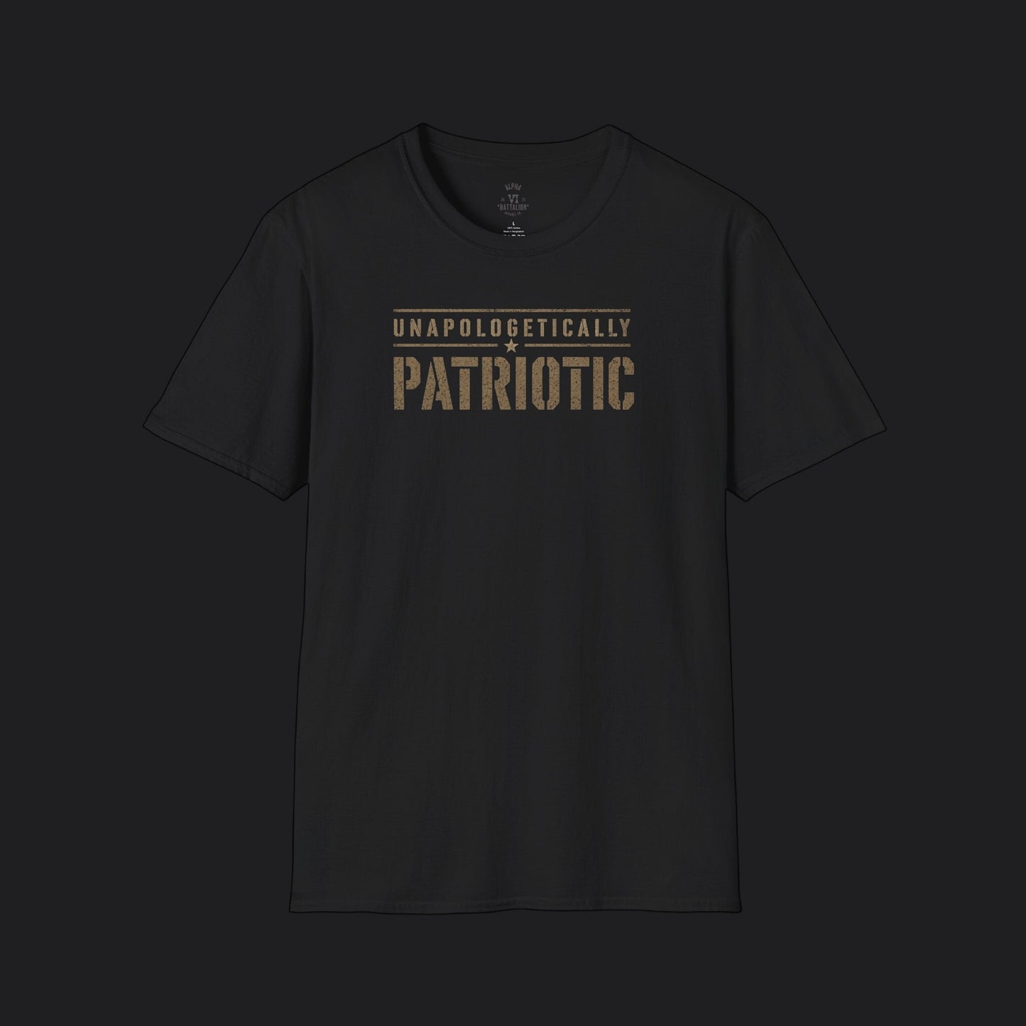 Unapologetically Patriotic Tee — American Pride Veteran T-Shirt