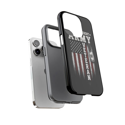 Built Different Army Veteran Tough Phone Case