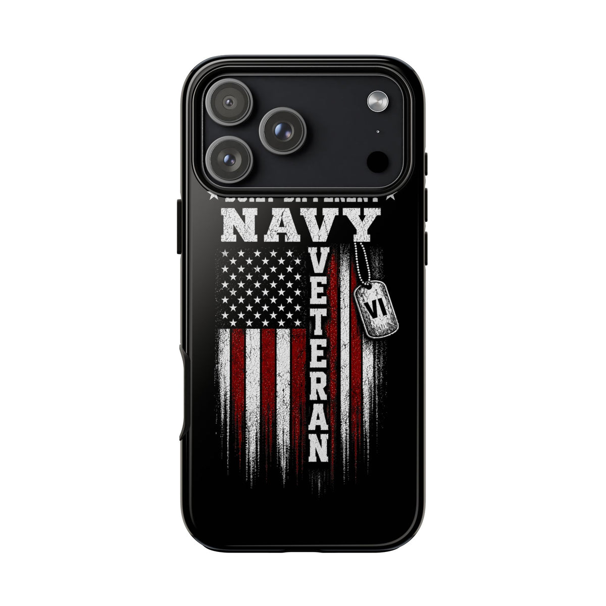 Built Different Navy Veteran Tough Phone Case