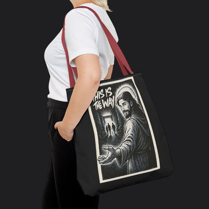 This is the Way Tote Bag — Military Lifestyle Veteran Canvas Bag