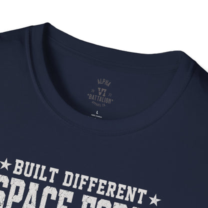 Built Different Space Force Veteran Tee
