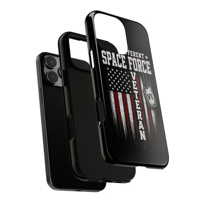 Built Different Space Force Veteran Tough Phone Case