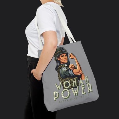 Rosie the Riveter Spirit Edition Tote Bag — Women's Empowerment Canvas Bag