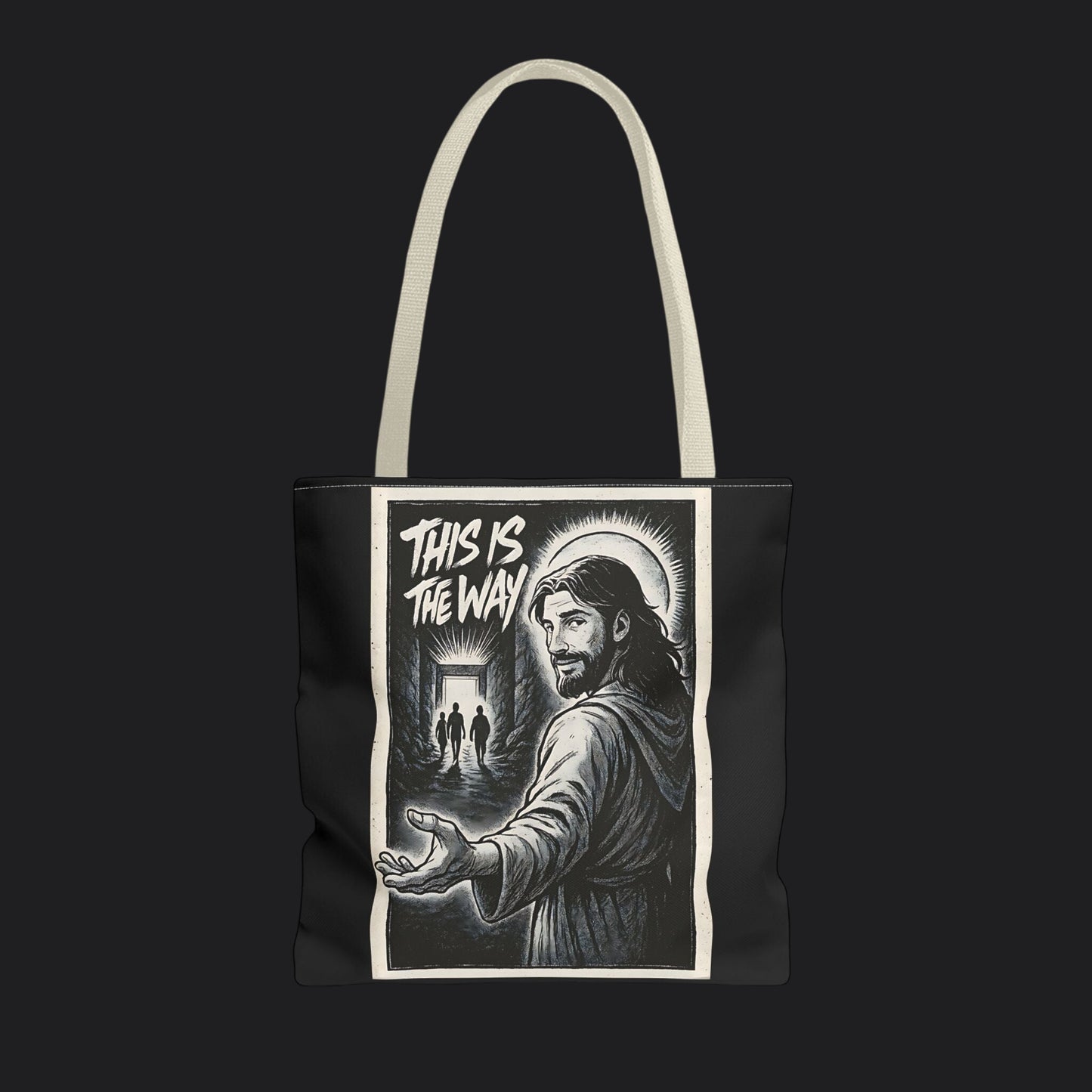 This is the Way Tote Bag — Military Lifestyle Veteran Canvas Bag